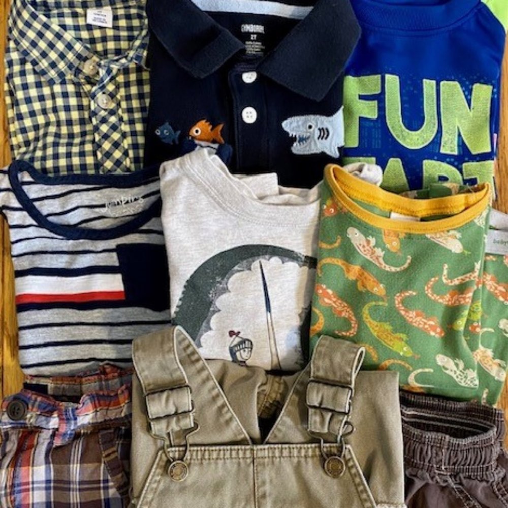 Boy's 2T Clothing Lot: Osh Kosh, Baby Gap & More!